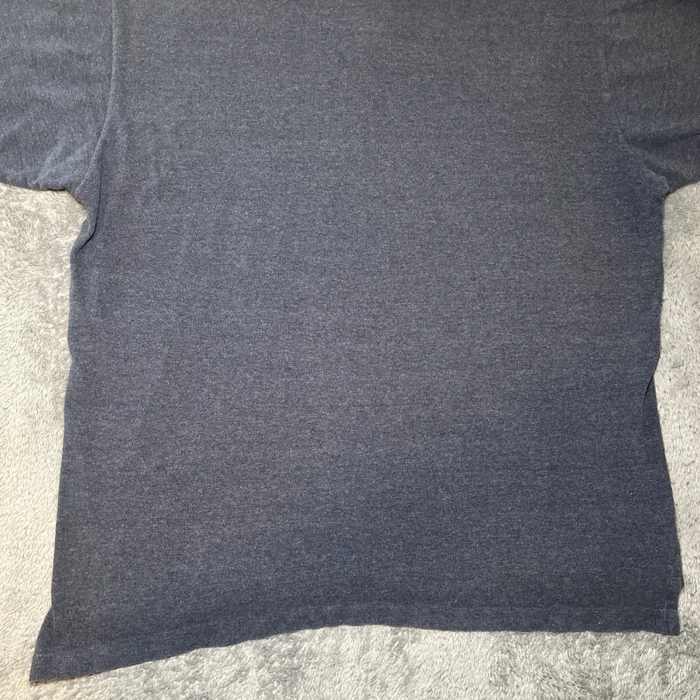 VTG Polo By Ralph Lauren Men's SZ XL Navy/Grey Short Sleeve Shirt Red Pony